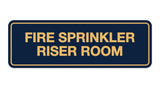 Signs ByLITA Standard Fire Sprinkler Riser Room Sign