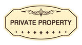 Victorian Private Property Sign