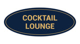 Signs ByLITA Oval Cocktail Lounge Sign