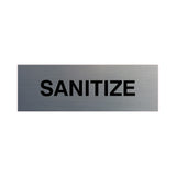 Signs ByLITA Basic Sanitize Sign