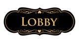 Signs ByLITA Designer Lobby Sign