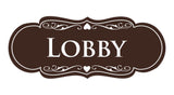 Signs ByLITA Designer Lobby Sign