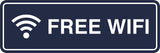 Signs ByLITA Standard Free WiFi Sign