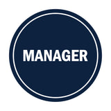 Signs ByLITA Circle Manager Sign
