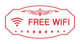 Victorian Free Wifi Sign