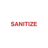 Signs ByLITA Basic Sanitize Sign