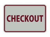 Signs ByLITA Classic Checkout Sign