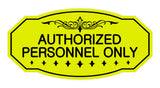 Signs ByLITA Victorian Authorized Personnel Only Sign