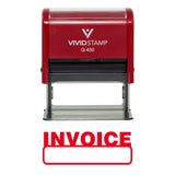 Basic Invoice Self Inking Rubber Stamp