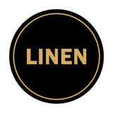 Signs ByLITA Circle Linen Sign