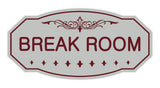 Victorian Break Room Sign