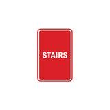 Signs ByLITA Portrait Round Stairs Sign