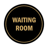 Signs ByLITA Circle Waiting Room Sign