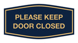 Signs ByLITA Fancy Please Keep Door Closed Sign
