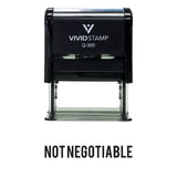 Not Negotiable Self Inking Rubber Stamp