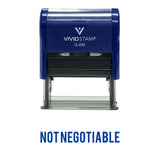 Not Negotiable Self Inking Rubber Stamp