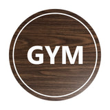 Signs ByLITA Circle Gym Sign