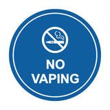 Signs ByLITA Circle No Vaping Sign