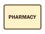 Signs ByLITA Classic Framed Pharmacy Sign
