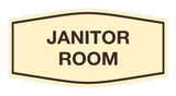 Signs ByLITA Fancy Janitor Room Sign