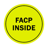 Signs ByLITA Circle FACP Inside Sign