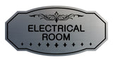 Victorian Electrical Room Sign