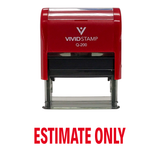 Estimate Only Self Inking Rubber Stamp