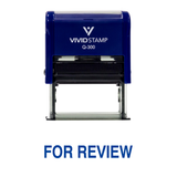 For Review Office Self Inking Rubber Stamp