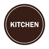 Signs ByLITA Circle Kitchen Sign