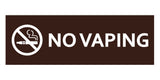 Signs ByLITA Basic No Vaping Sign