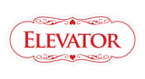 Signs ByLITA Designer Elevator Sign