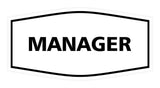 Fancy Manager Sign