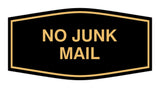 Signs ByLITA Fancy No Junk Mail Sign