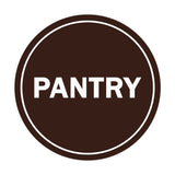 Signs ByLITA Circle Pantry Sign