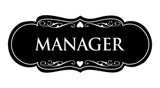 Signs ByLITA Designer Manager Sign