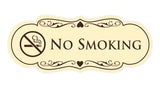 Signs ByLITA Designer No Smoking Sign