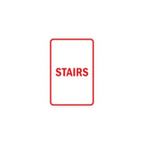 Signs ByLITA Portrait Round Stairs Sign
