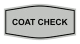 Signs ByLITA Fancy Coat Check Sign