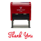 Red THANK YOU Self-Inking Rubber Stamp