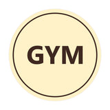 Signs ByLITA Circle Gym Sign