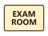 Signs ByLITA Classic Exam Room Sign