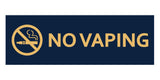 Signs ByLITA Basic No Vaping Sign