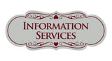 Signs ByLITA Designer Information Services Sign