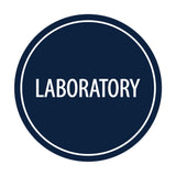 Signs ByLITA Circle Laboratory Sign