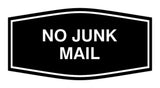 Signs ByLITA Fancy No Junk Mail Sign