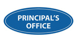 Signs ByLITA Oval Principal's Office Sign