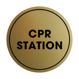 Signs ByLITA Circle CPR Station Sign