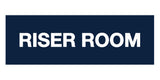 Signs ByLITA Basic Riser Room Sign