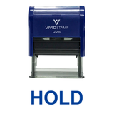 HOLD Self Inking Rubber Stamp