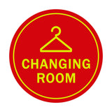 Signs ByLITA Circle Changing Room Sign